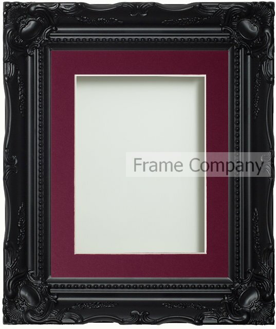 Frame Company Langley Range Ornate Black Picture Photo Frames with