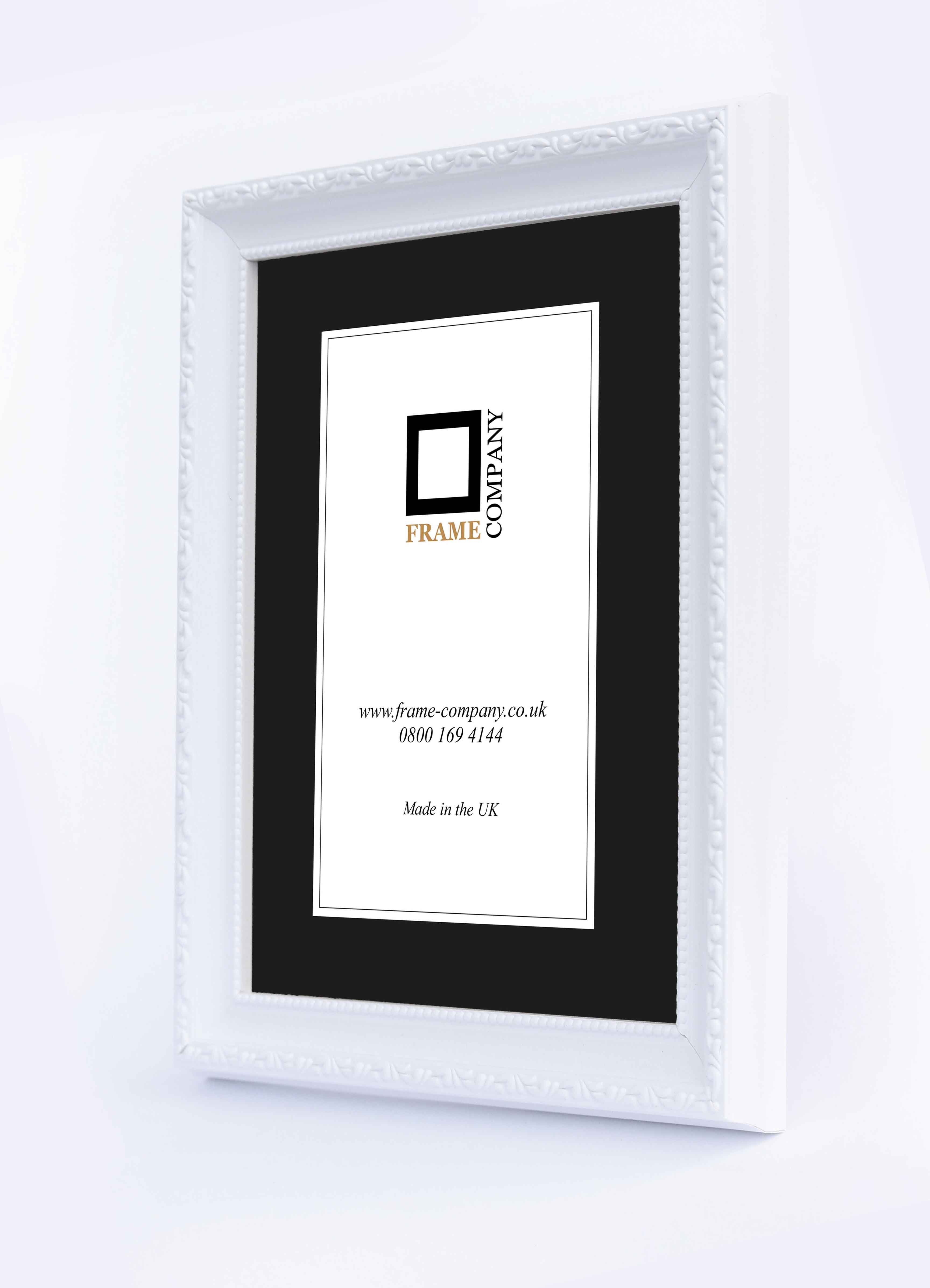 Ornate Decorative Black White or Antique Silver Picture Photo Frames eBay