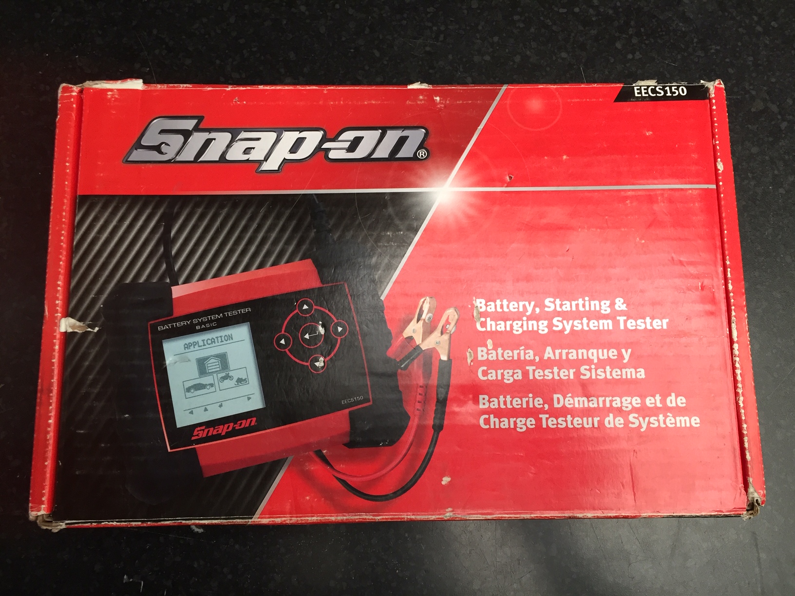 Snap On Battery Starting And Charging System Tester Eecs150 Ebay 7753