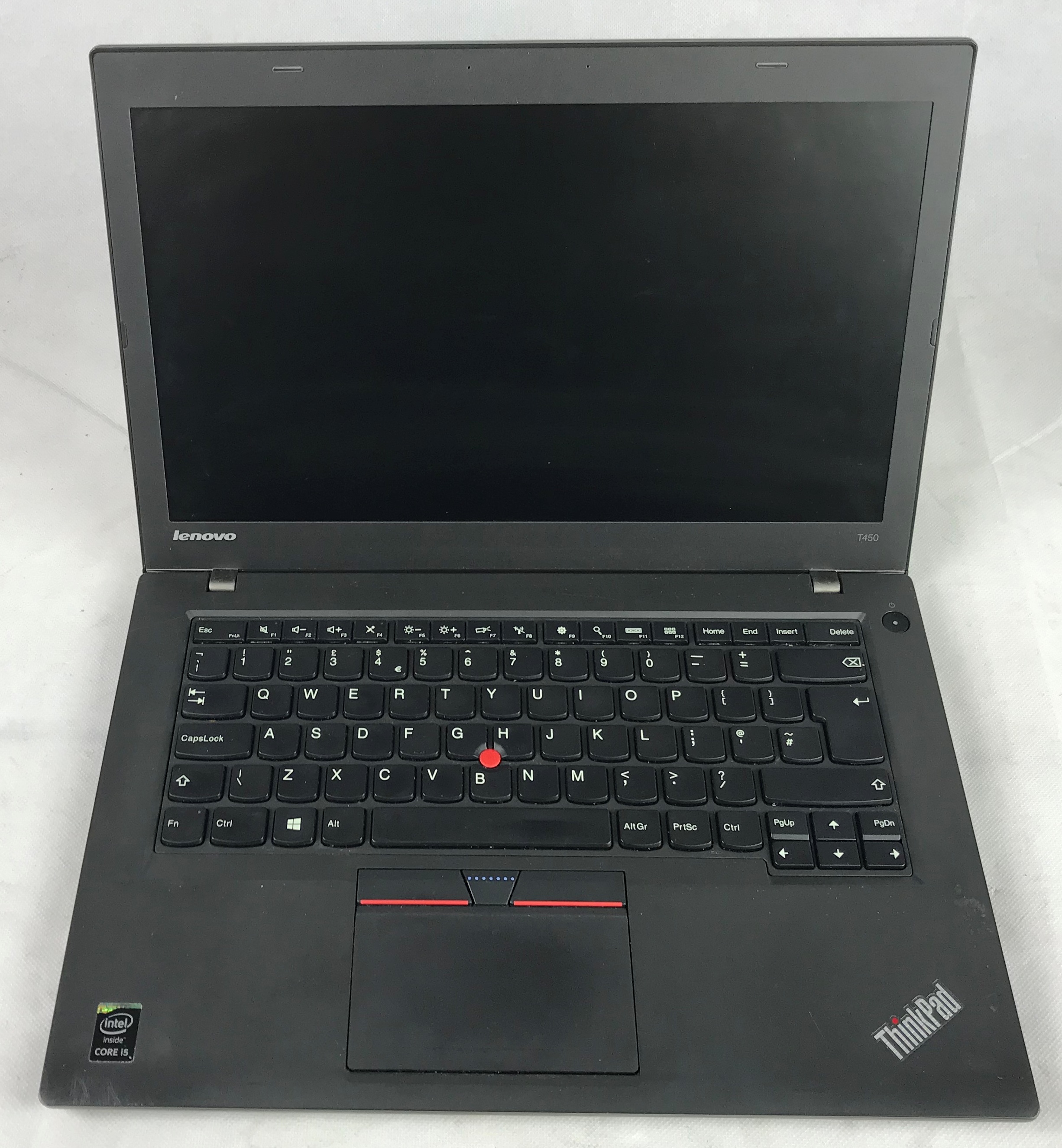 lenovo ThinkPad T450 Intel core i55200U 2.70GHz 4GB 500GB HDD Win10