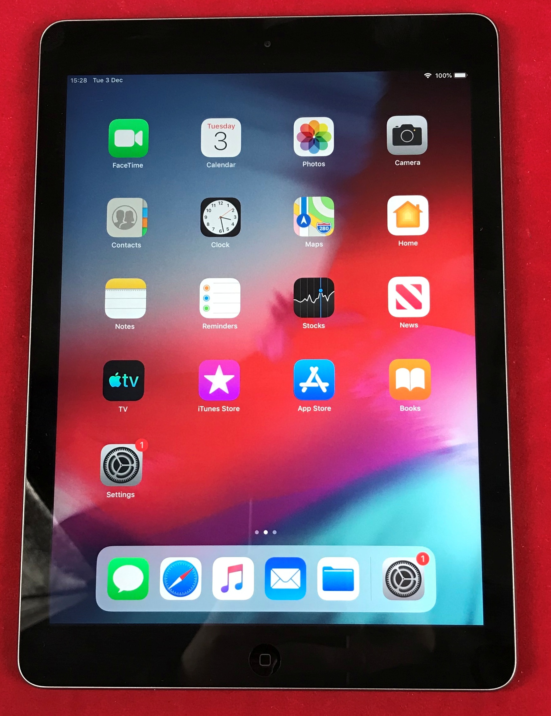 Apple iPad Air 1 A1474 16GB WIFI - Black/Space Grey - A Grade
