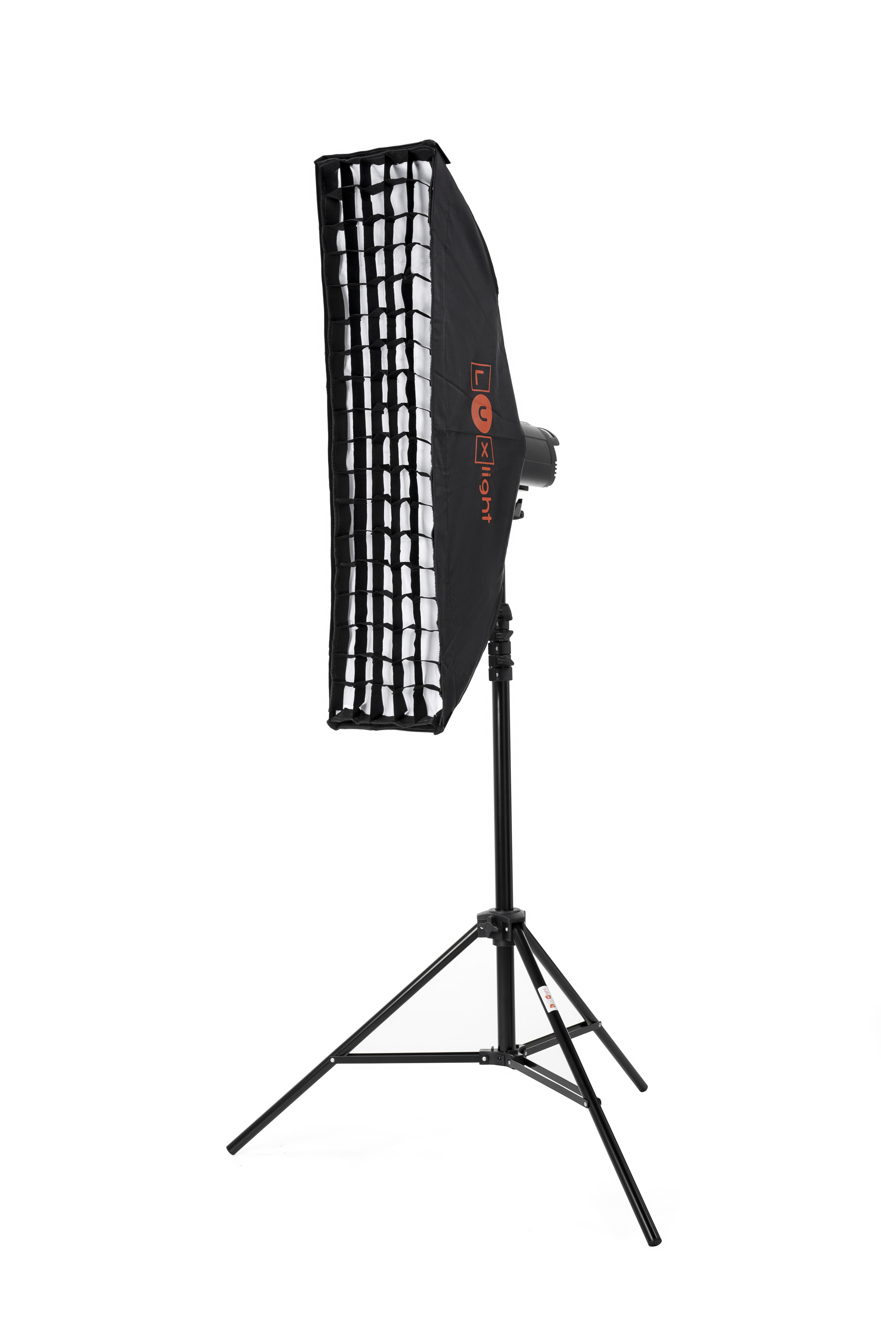 30 x 140cm Strip Softbox & Grid Bowens Fit LuxLight® Flash Light