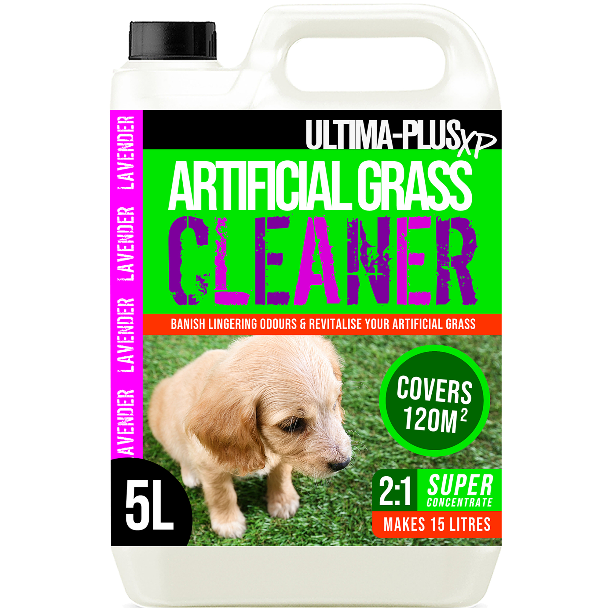 Ultima Artificial Grass Cleaner Disinfectant Astro Turf Deodoriser 5L