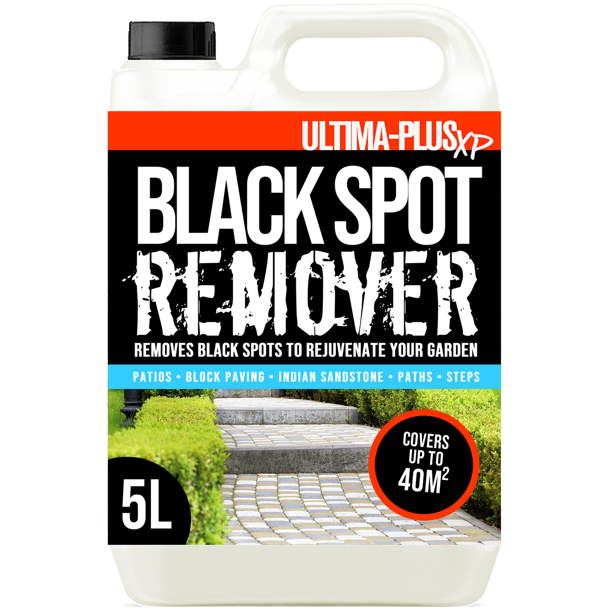 Patio Black Spot Remover Algae Green Mould Drive Way Moss Killer Ultima Plus XP eBay