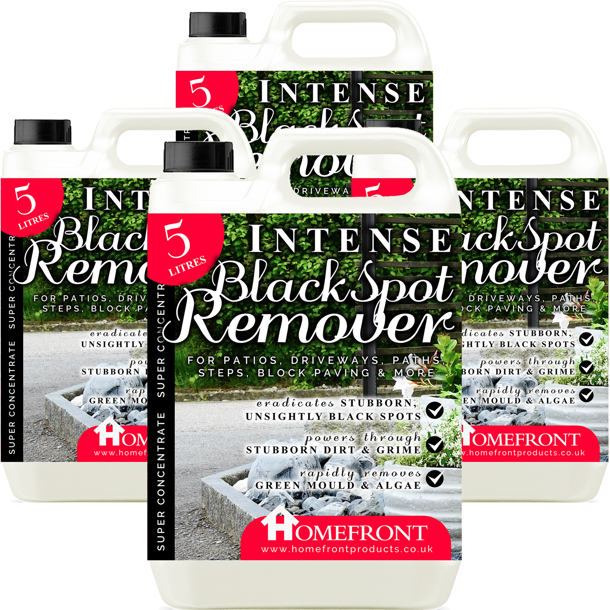 Patio Black Spot Remover Intense Algae Green Mould Driveway Moss Kill