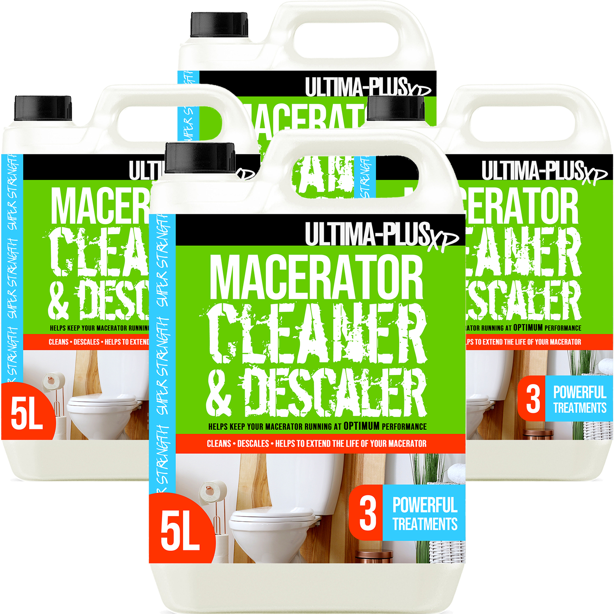 Ultima Macerator Toilet Descaler Cleaner Septic Compatible With Saniflo