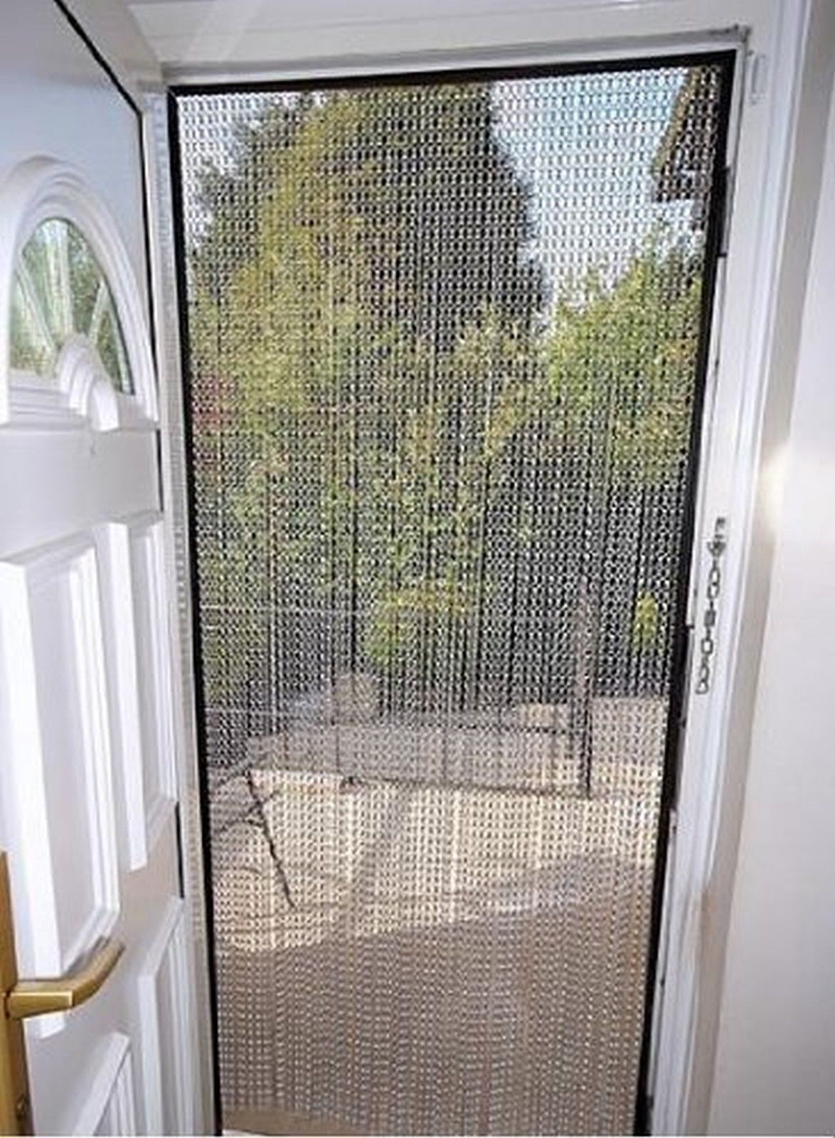 insect door screen aluminium curtain