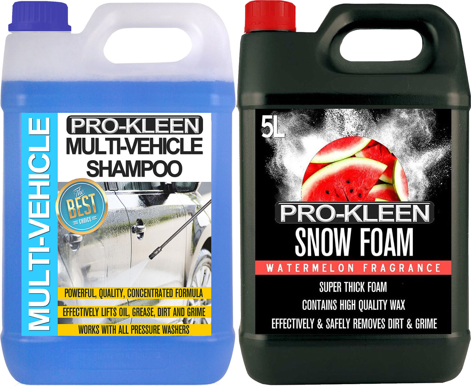 ProKleen Car Shampoo Snow Foam Multi Vehicle Pressure Washer Detergent