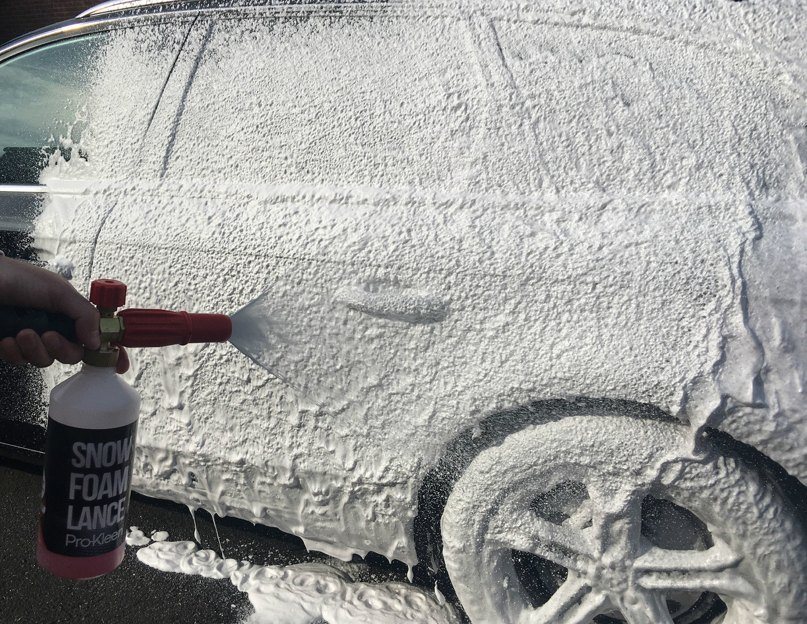 ProKleen Orange Snow Foam Wash Wax Car Wash Shampoo Car Cleaning Shine