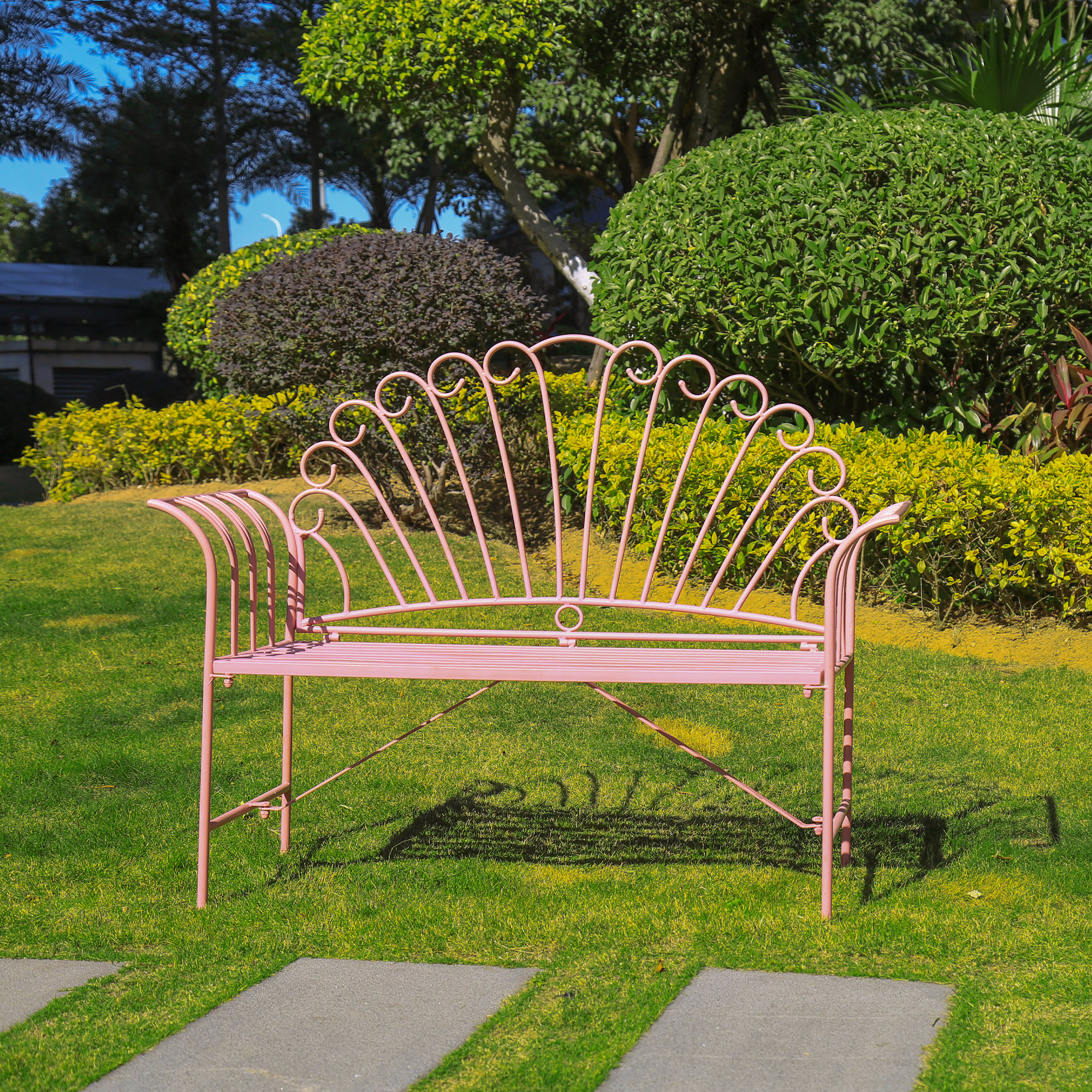  pink garden furniture