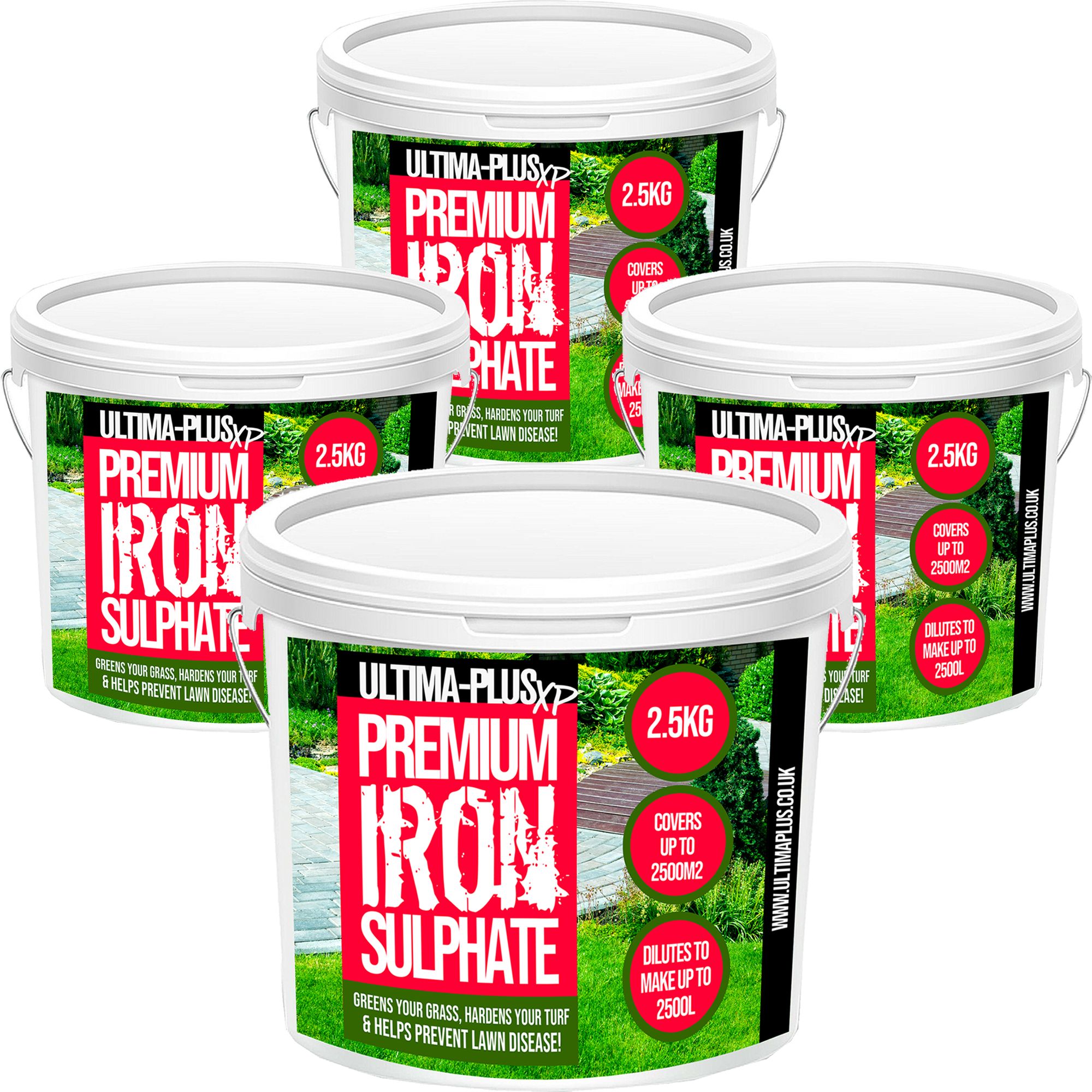 Ultima Lawn Fertiliser 10kg Pure Lawn Iron Tonic Sulphate Grass Feed