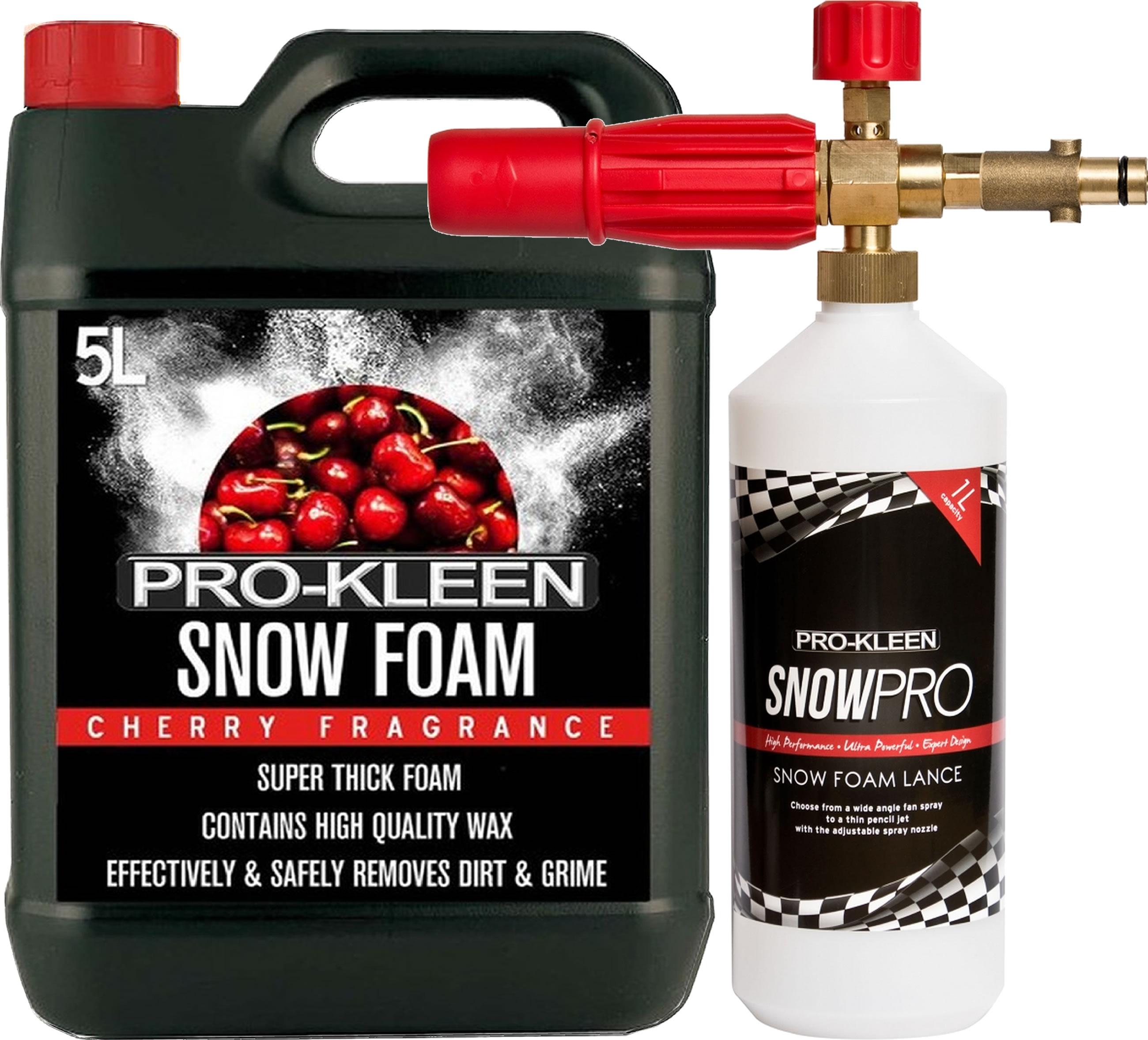 ProKleen Snow Foam Lance Cannon Gun 5L Shampoo Wash Car Nilfisk Gerni