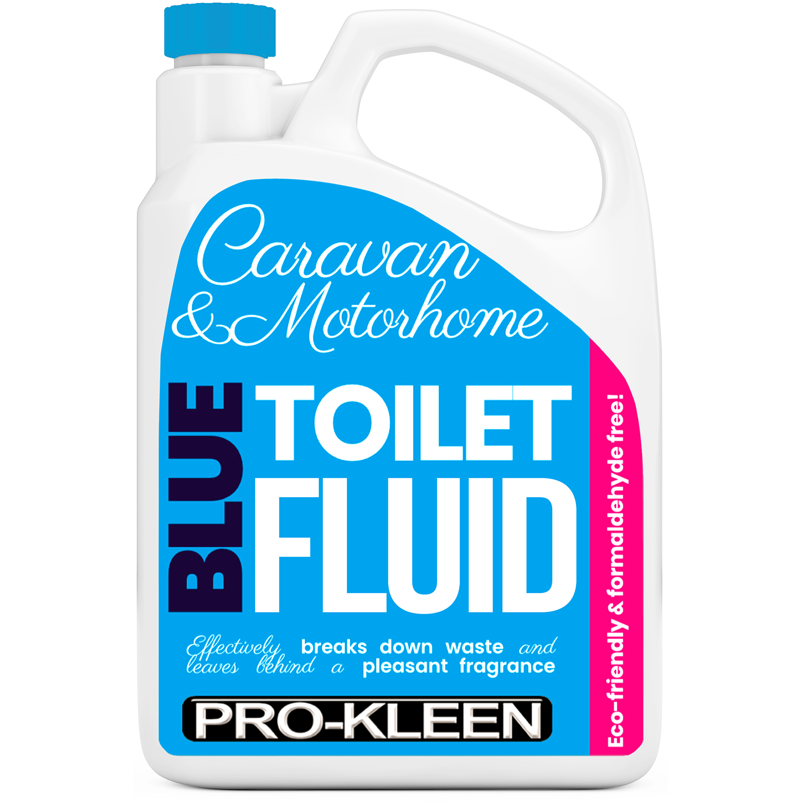 ProKleen Caravan Toilet Chemicals Fluid Bowl Cleaner Eco Blue Motorhome