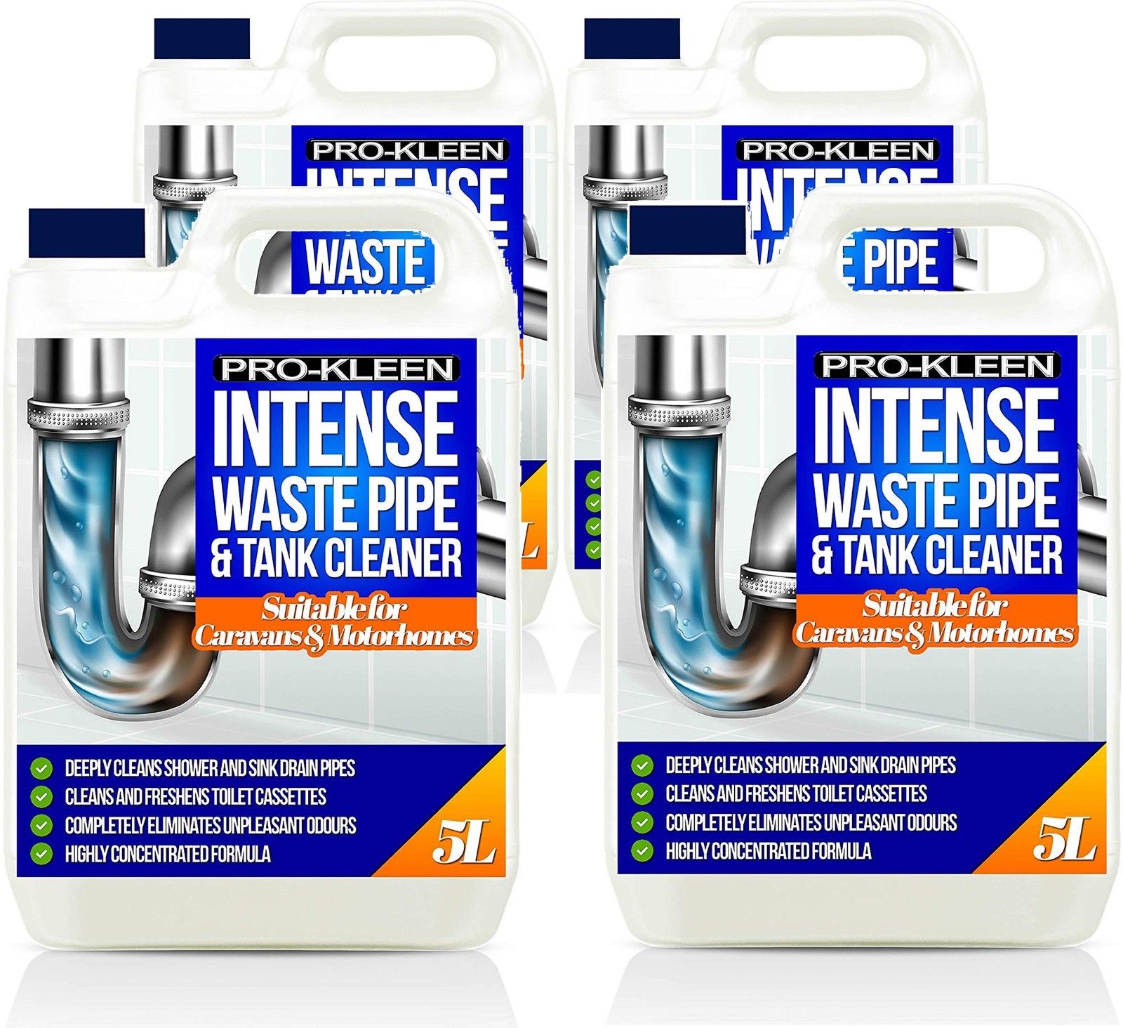 ProKleen Intense Waste Pipe and Tank Cleaner for Caravans and