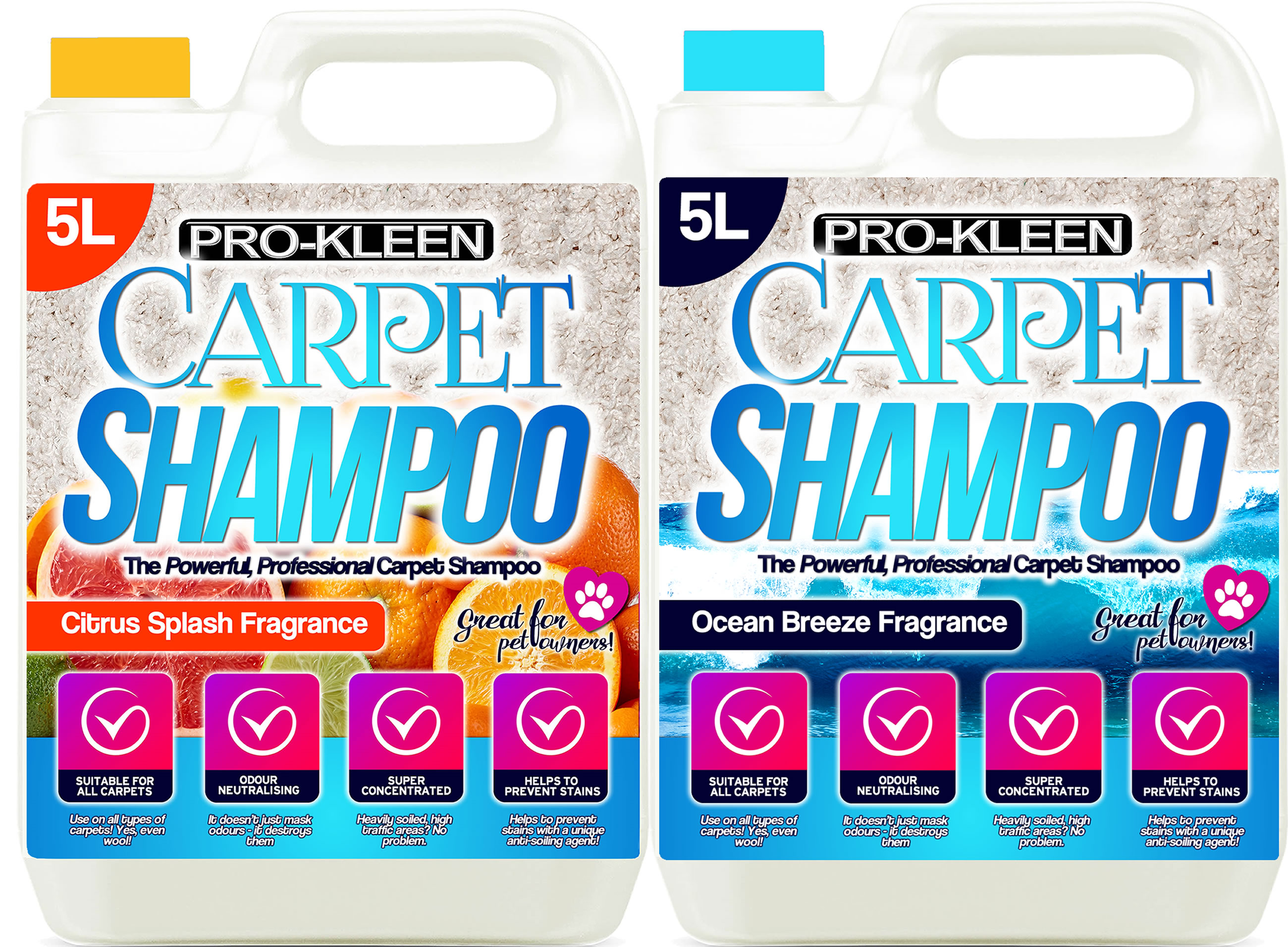 ProKleen Cleaning Carpet Pet Odour Extraction Remover Upholstery
