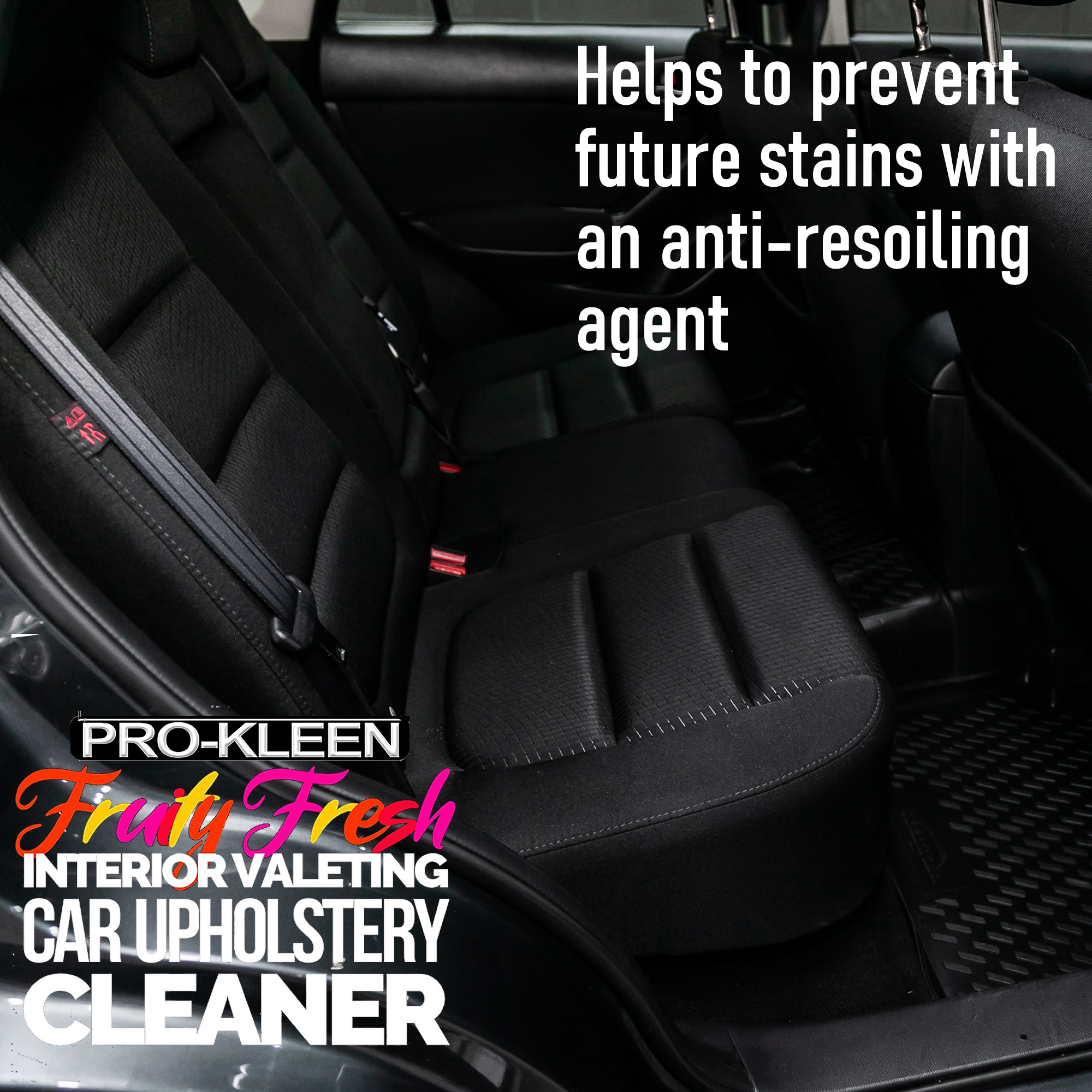 Prokleen Car Upholstery Fabric Shampoo Carpet Stain Valet Cleaner Solution 5l Ebay