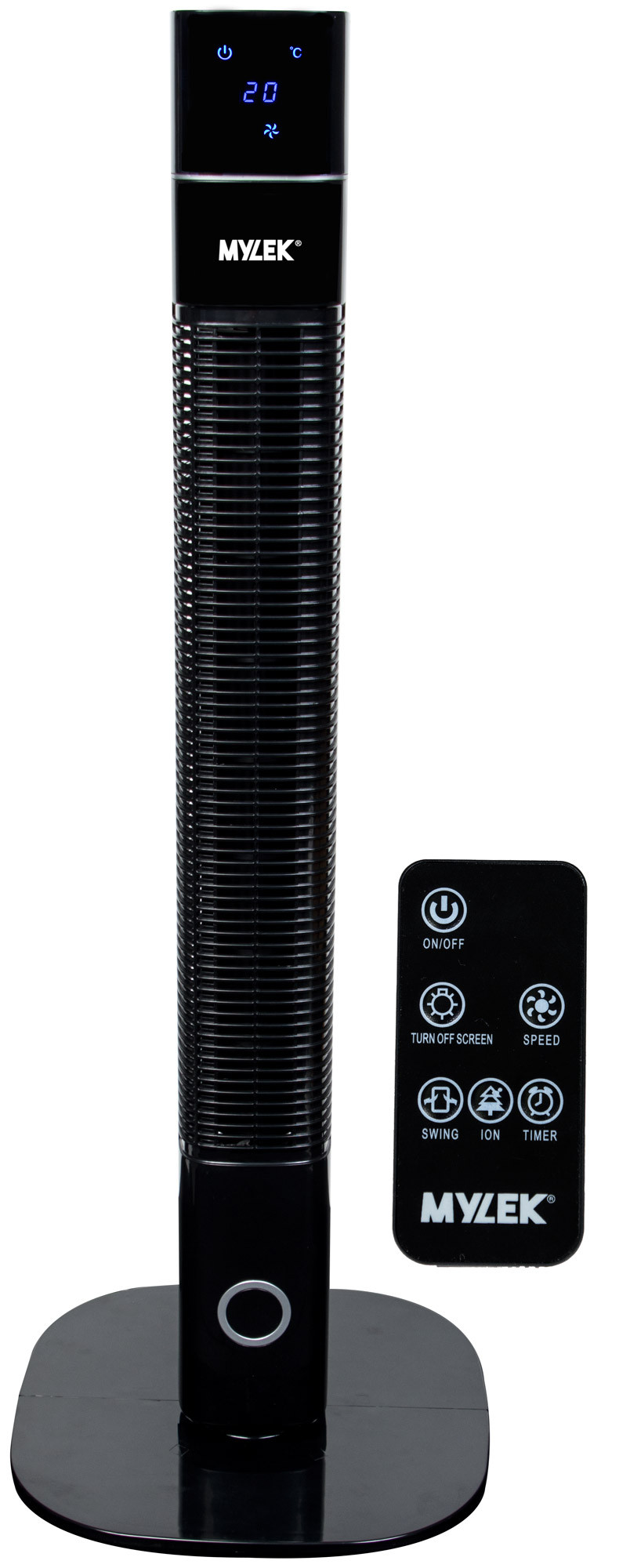 cooling tower fan with remote control