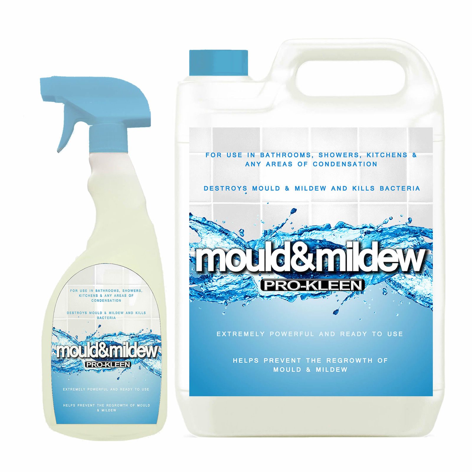 ProKleen Bathroom Damp Shower Mould Killer Silicone Mildew Remover Killer Spray 600988992108 eBay