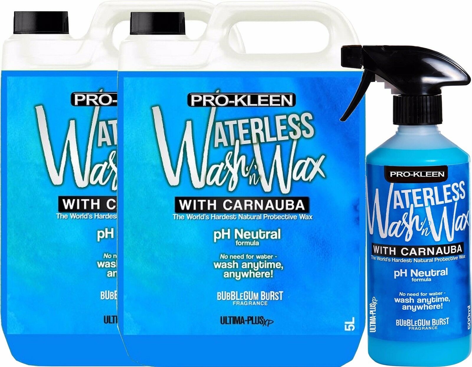 ProKleen Car Care pH Neutral Waterless Wash &amp; Wax Carnauba