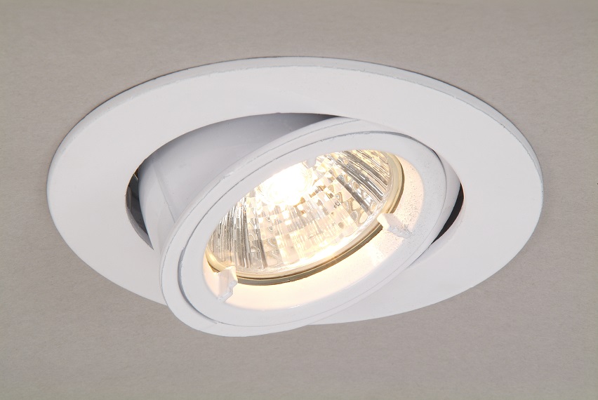 MR16 Low Voltage 12V Recess Adjustable Tilt Rotate Downlights Chrome