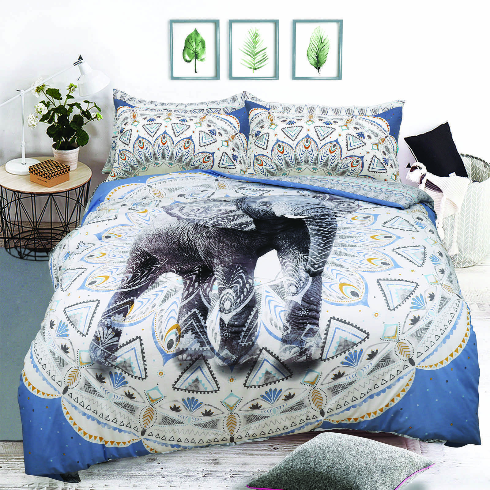 New Various Animal Print Duvet Cover Bedding Quilt Set And