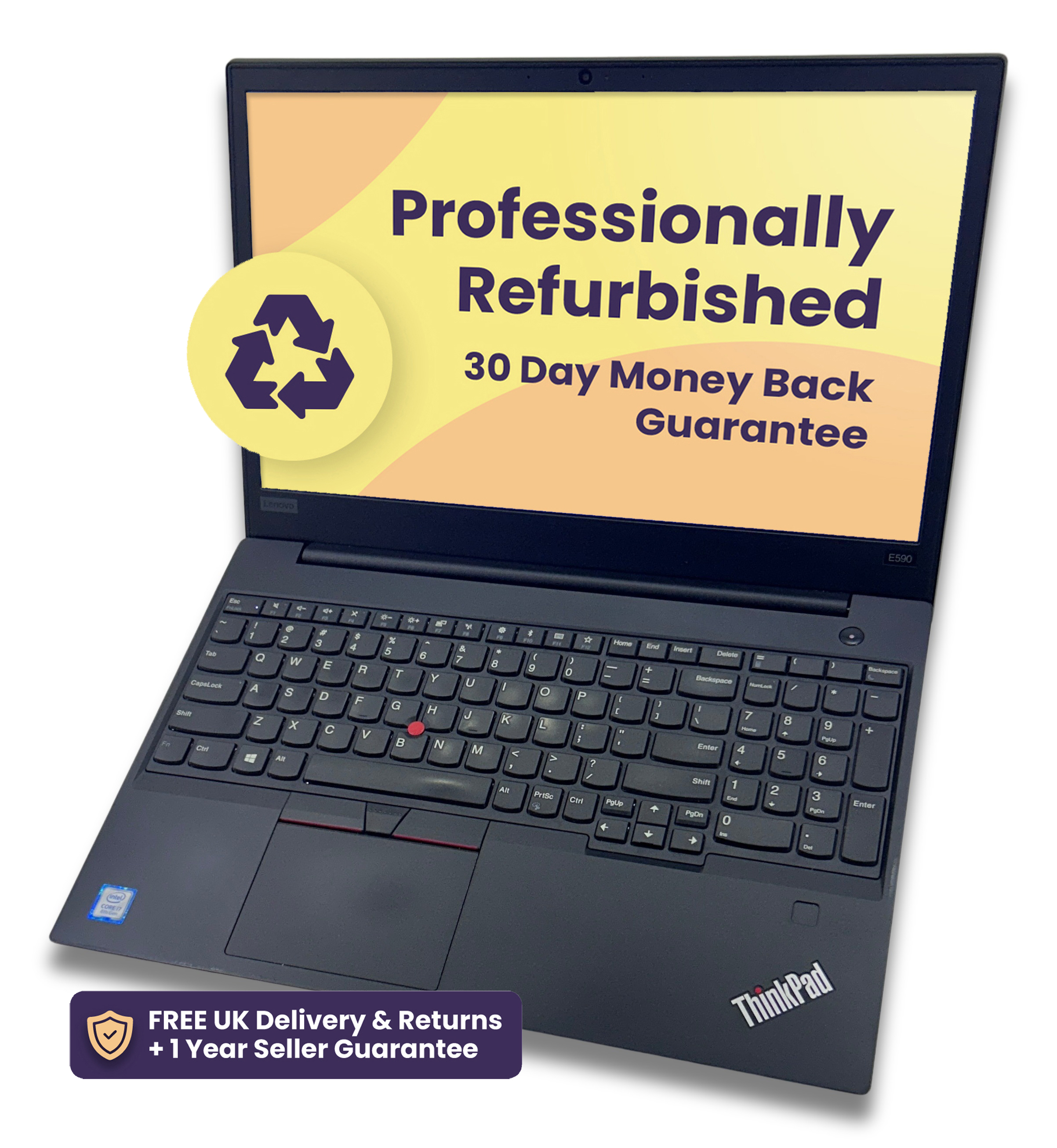 Lenovo ThinkPad E590 Core i5-8265U 8GB Ram 256GB SSD FHD