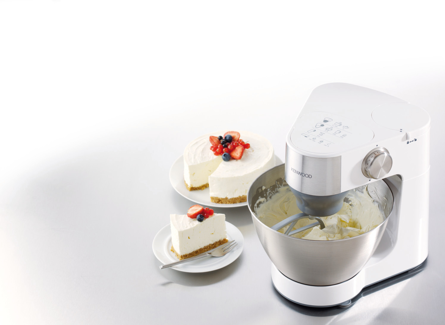 Kenwood Prospero KM280 Compact Stand Mixer in White with 1 year