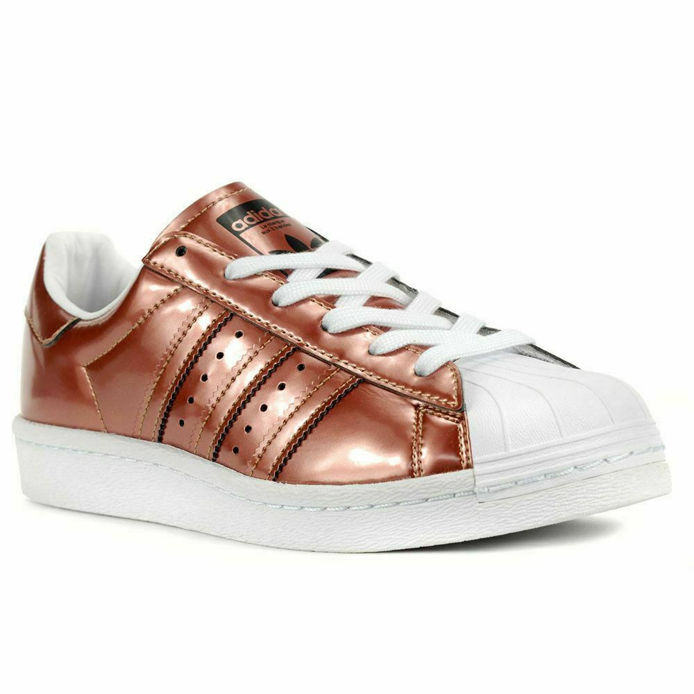 Adidas Originali DONNA Superstar Scarpe da Tennis Rosa Oro Nuovo con  Etichetta | eBay