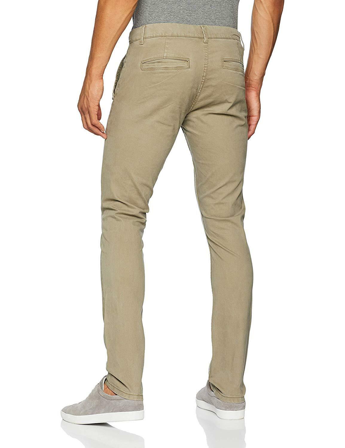 Only & Sons Mens Chino Trousers Regular Fit Cotton Stretch Jeans Casual ...
