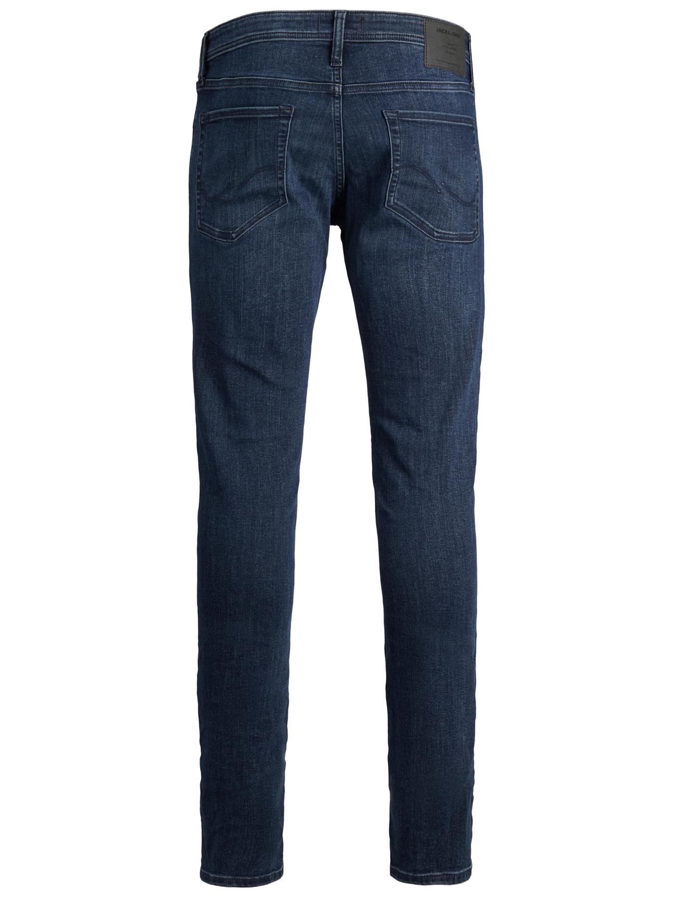 Jean Junior Garçon Jack & Jones Clark Regular coton mélangé indigo