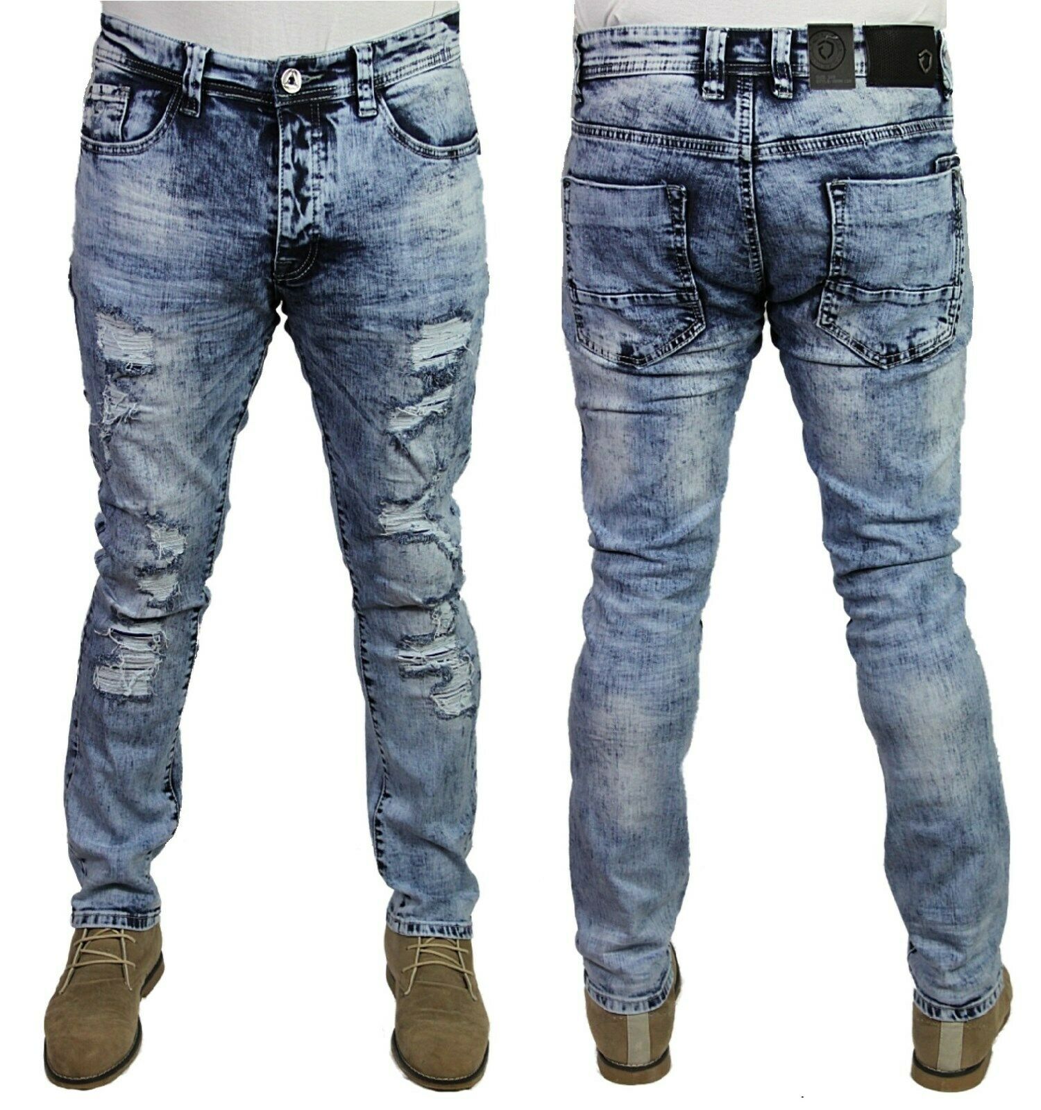 mens distressed designer jeans