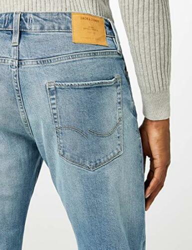 Jack and Jones Mike Mens Jeans Comfort Fit Smart Casual Denim Pants ...