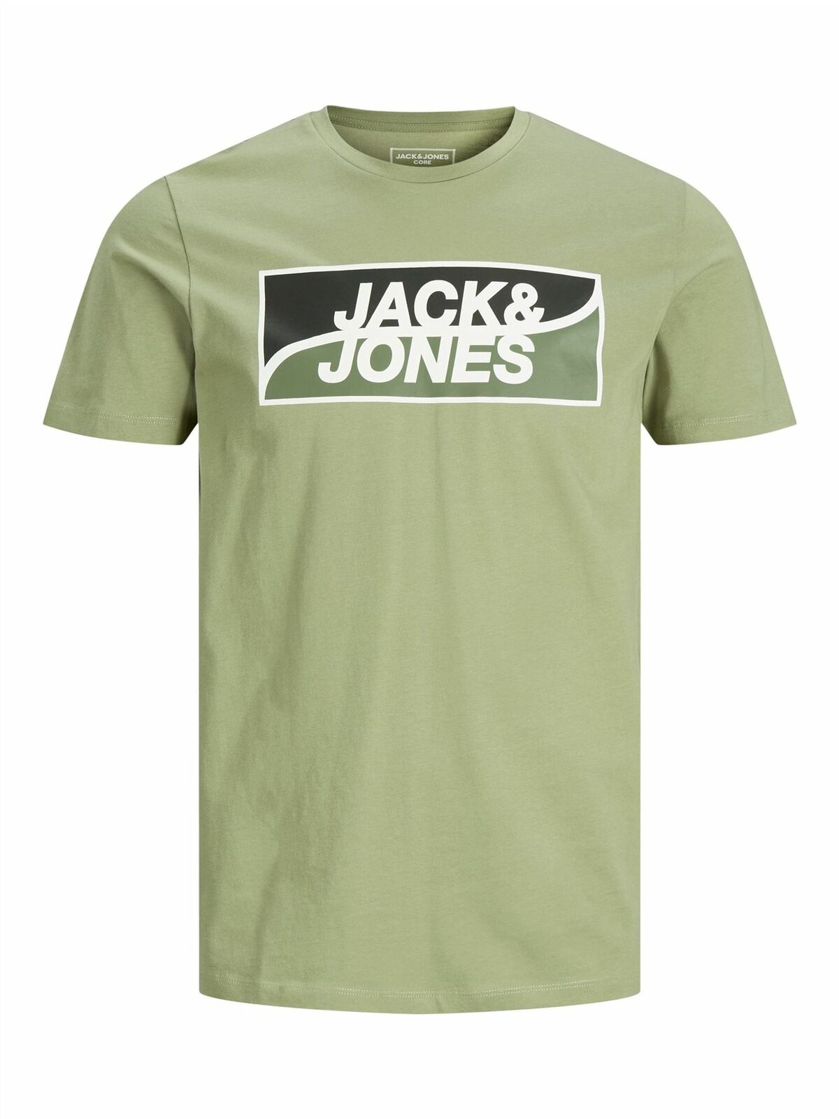 Jack and Jones Men's Slim Fit T-shirt Logo Printed Short