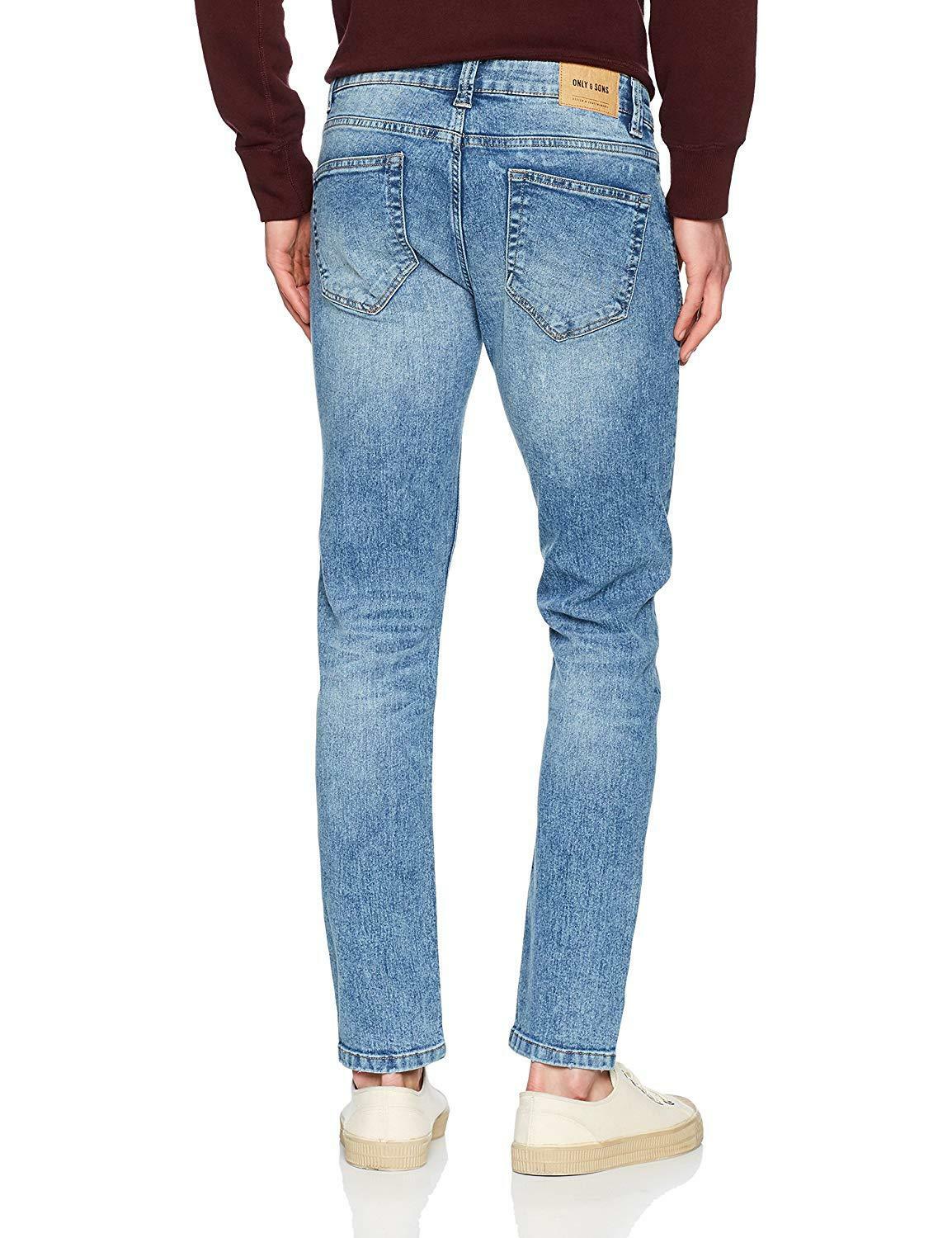 only and sons warp skinny jeans