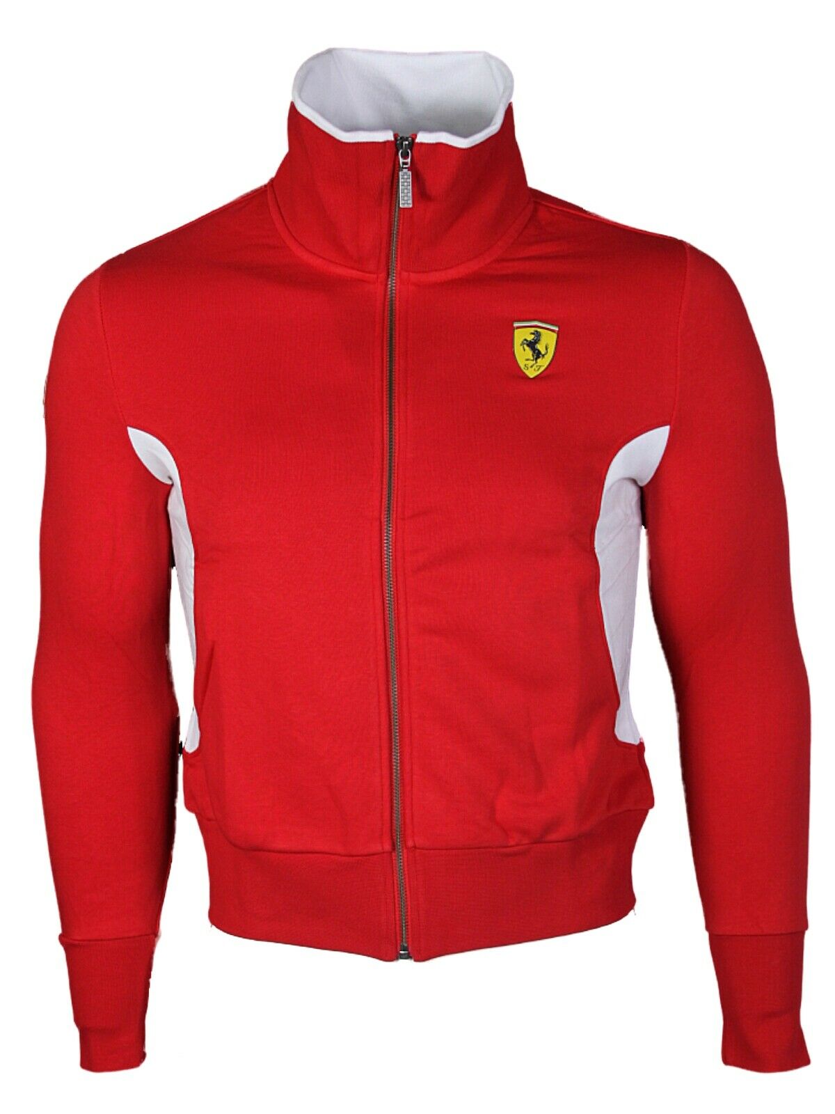Ferrari Womens Red Jackets Zip Up Fitted Lightweight Casual Ladies ...