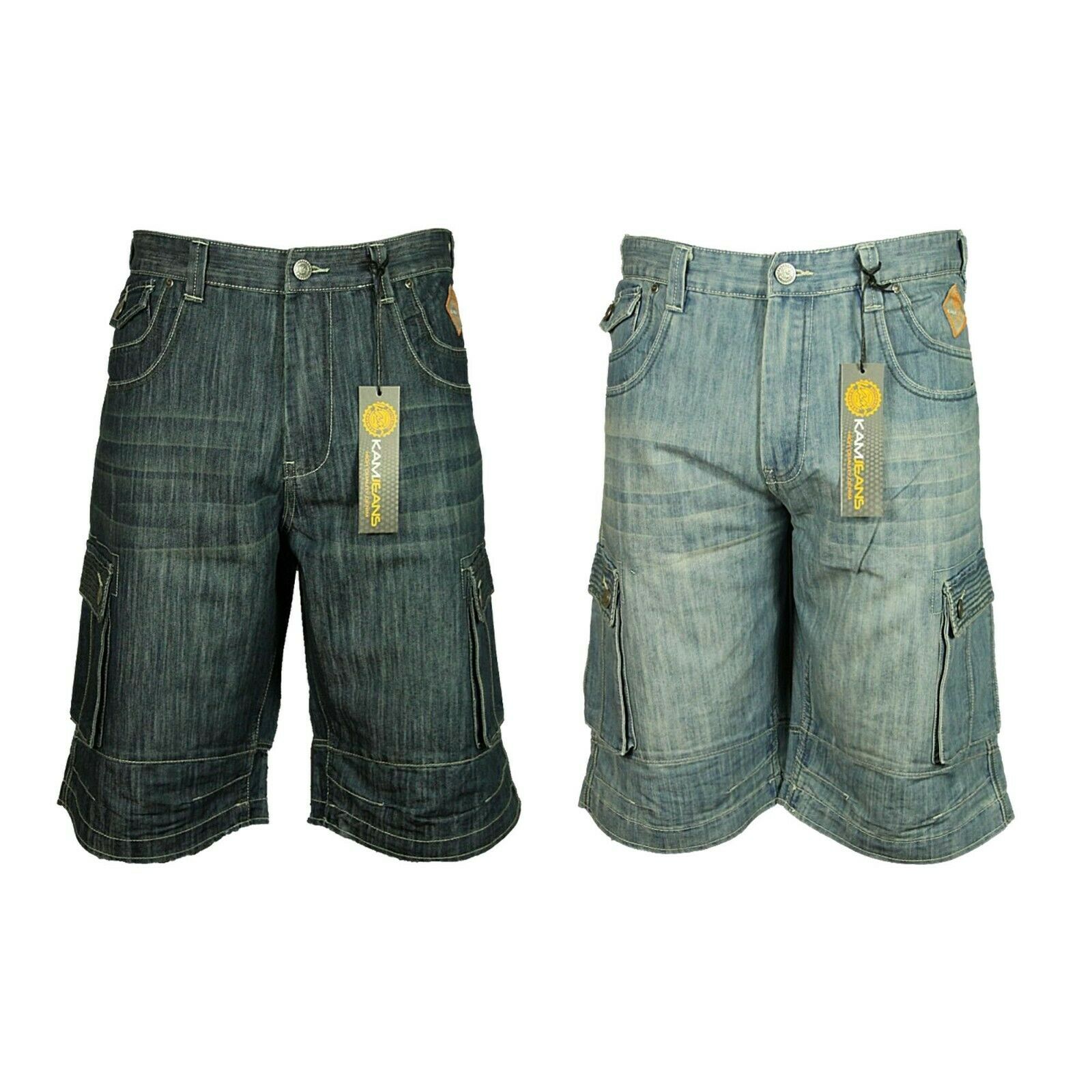 Boys Plain Buckle Pocket Combat Cargo Fashion Shorts Sizes from 3 to 12 Years