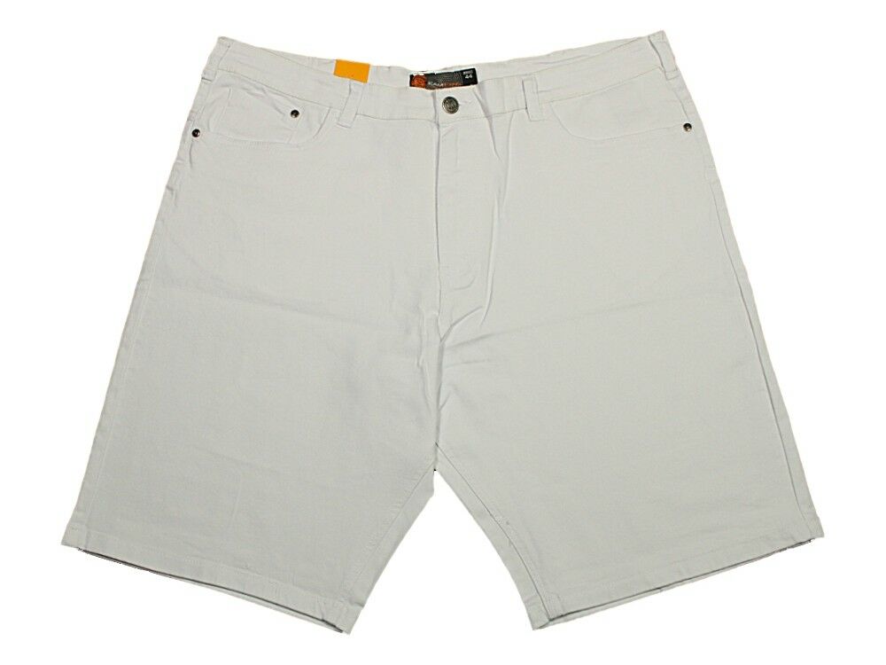KAM Mens King Big Size Chino Stretch Shorts Casual Easy Fit Summer 40-70
