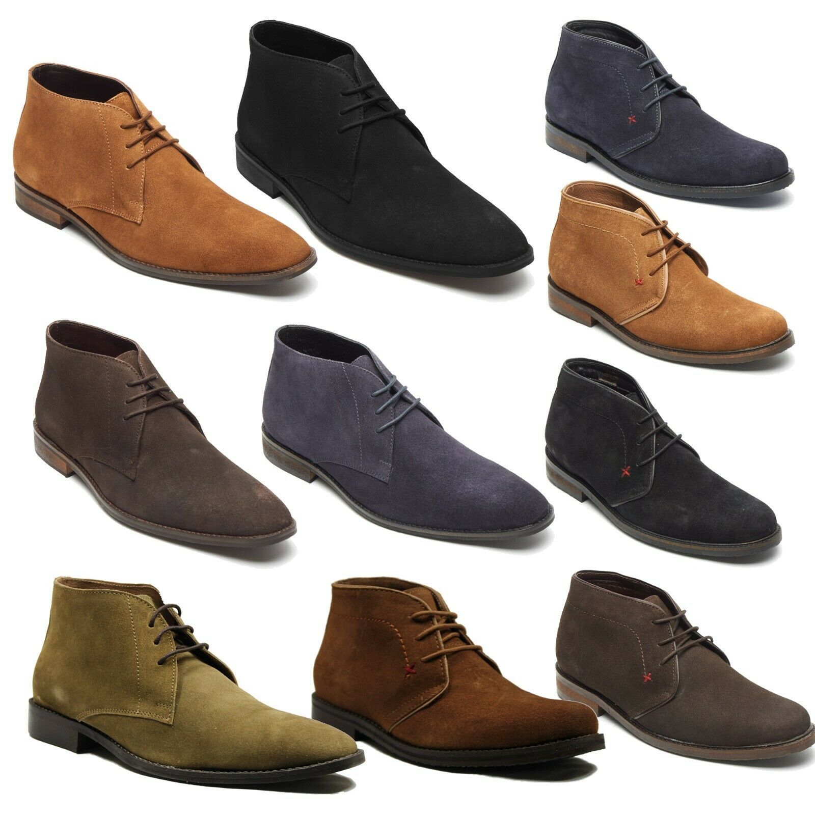 high top desert boots