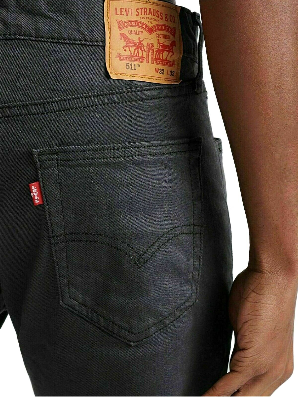 Mens Jeans Slim Fit Straight Leg Denim Trousers Pants Multi