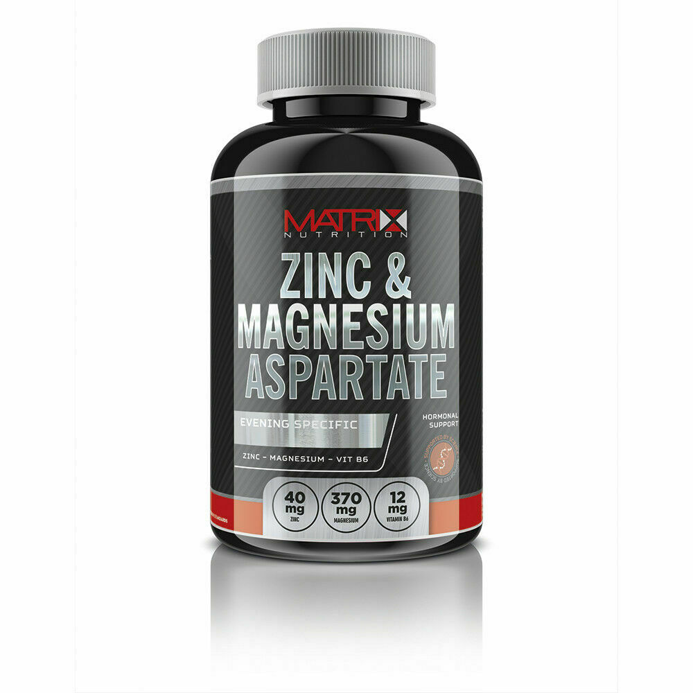 ZMA ZINC MAGNESIUM ASPARTATE TESTOSTERONE BOOSTER 240 TABLETS