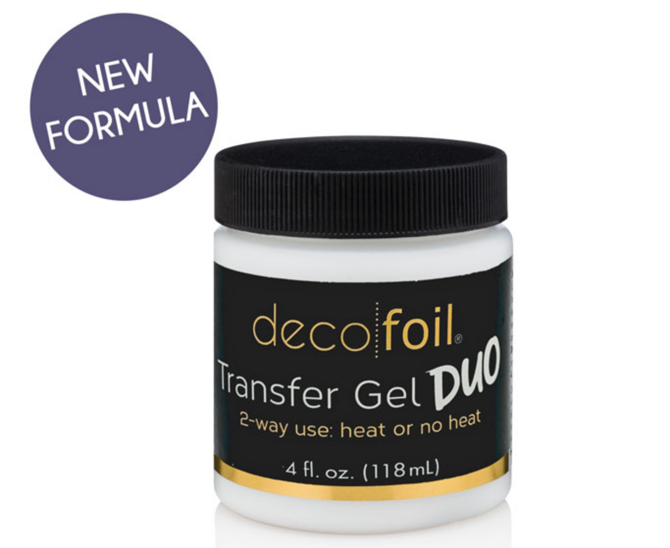 DECO Foil Transfer Gel DUO 4 fl oz (118ml) Transfer With or Without