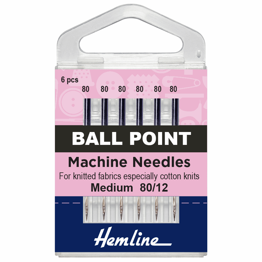 Size 80/12 Sewing Machine Needle Klasse Ball Point Needles Fine