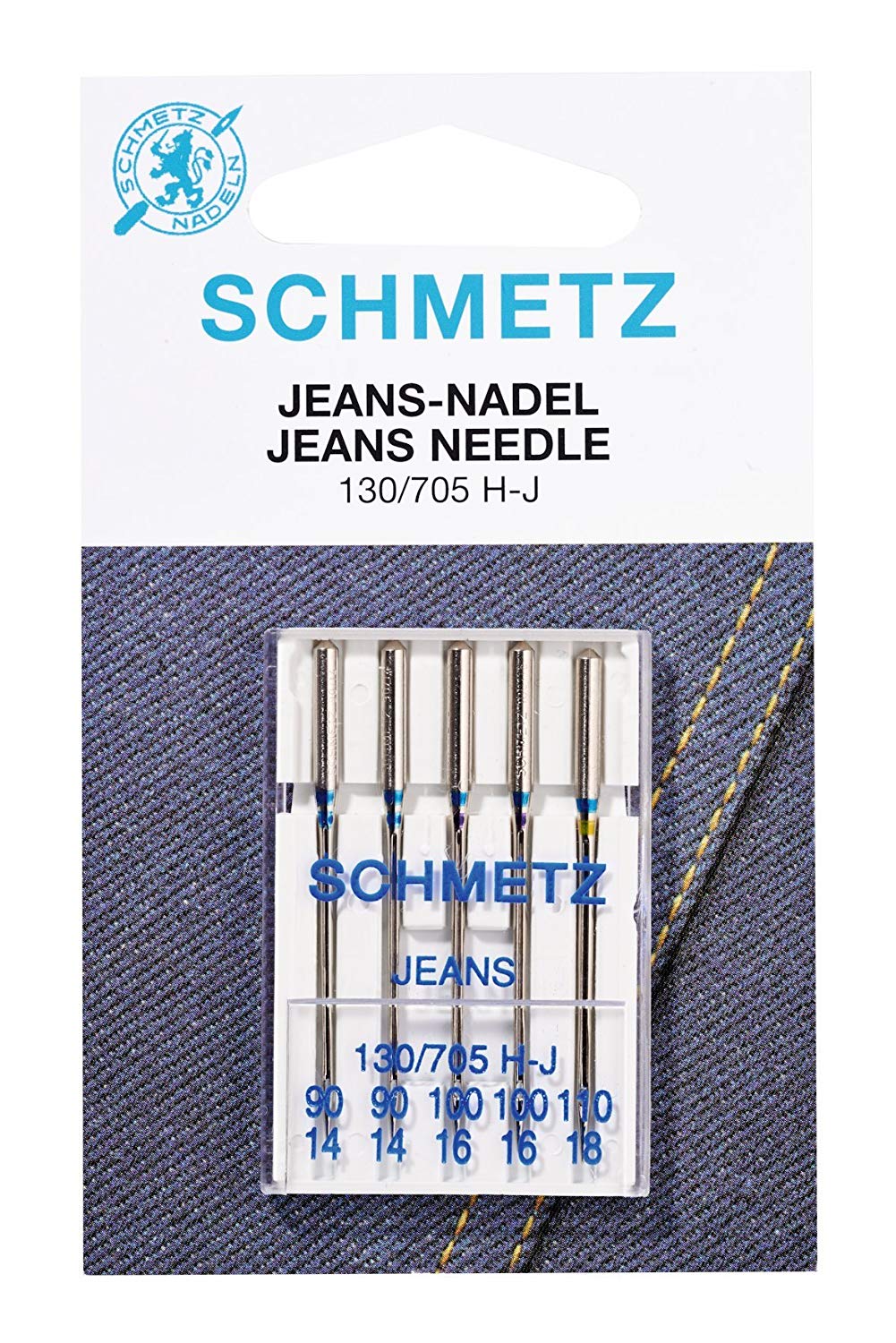 Sewing Machine Needles for Jeans & Denim by Schmetz Jeans Various