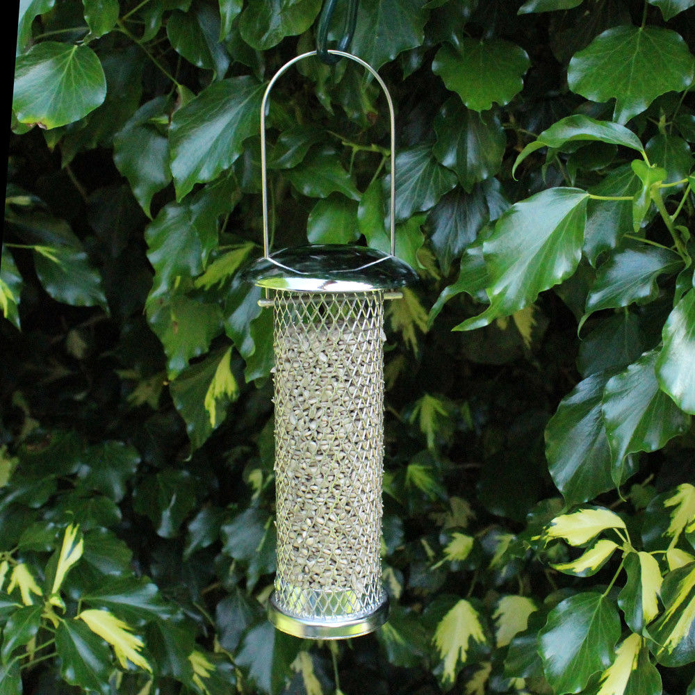 Kingfisher Wild Bird Feeder Hanging Sunflower Heart Seed Mix