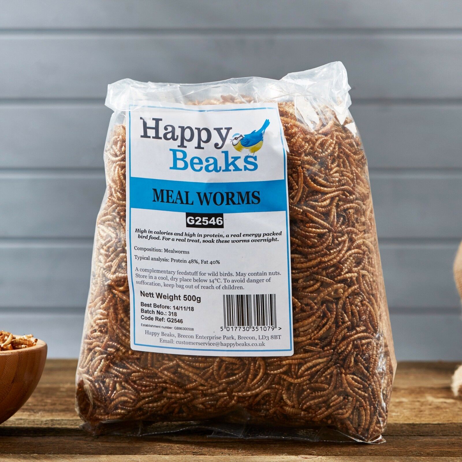 Wild Garden Bird Food Dry Meal Worms Premium Protein 200 500 1kg 5kg