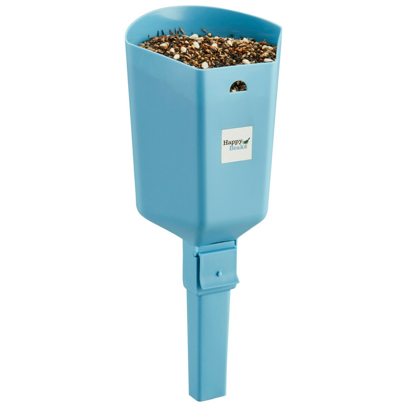 Happy Beaks Wild Garden Bird Automatic Feeding Scoop No Mess Food Seed