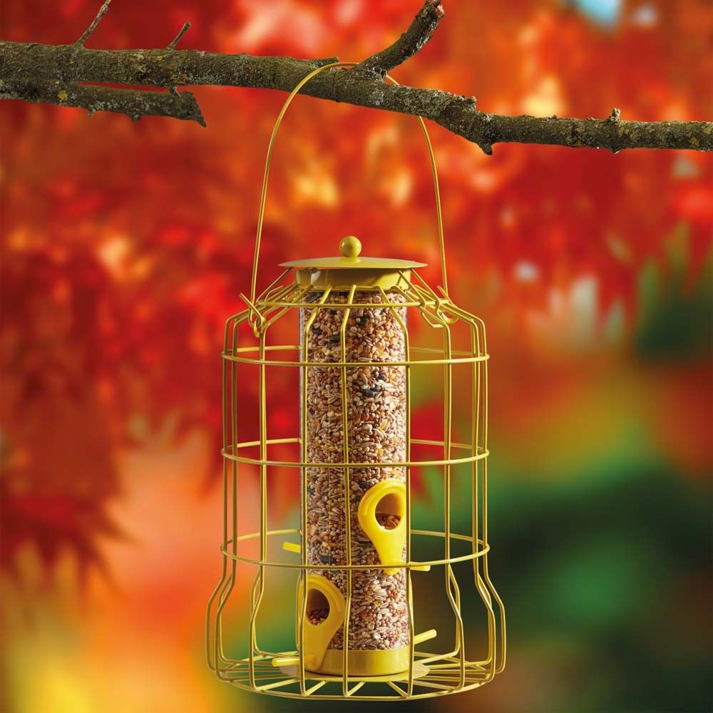 Kingfisher Wild Bird Feeder Squirrel Proof Guard Seed Mixes Holder Happy Beaks 5017730349793 eBay