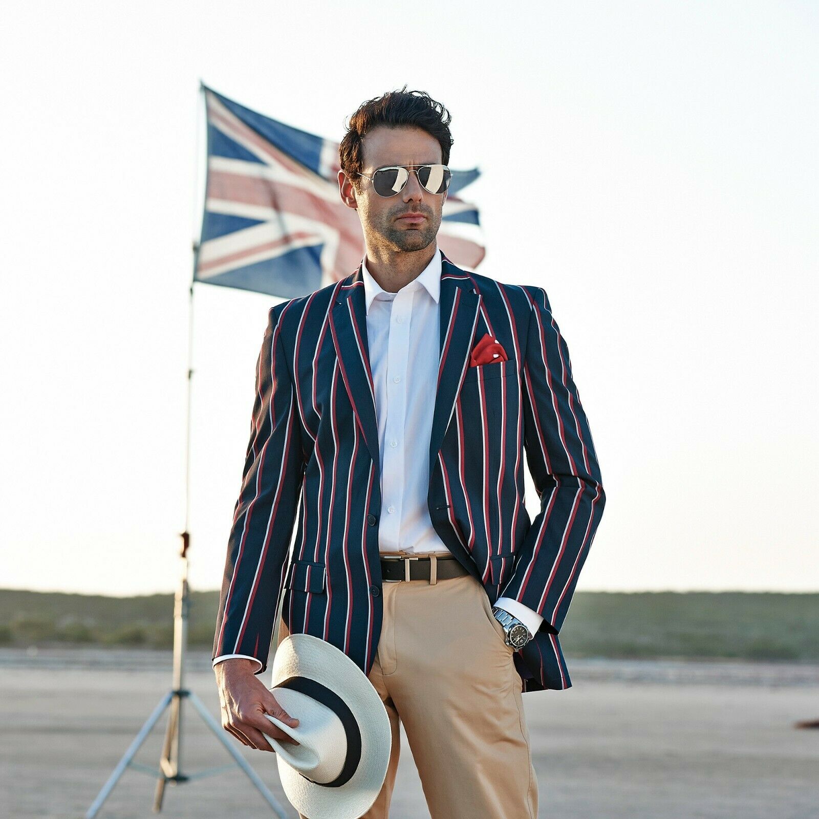 Samuel Windsor Mens Boating Blazer Jacket Smart Casual Wear Clothing 38