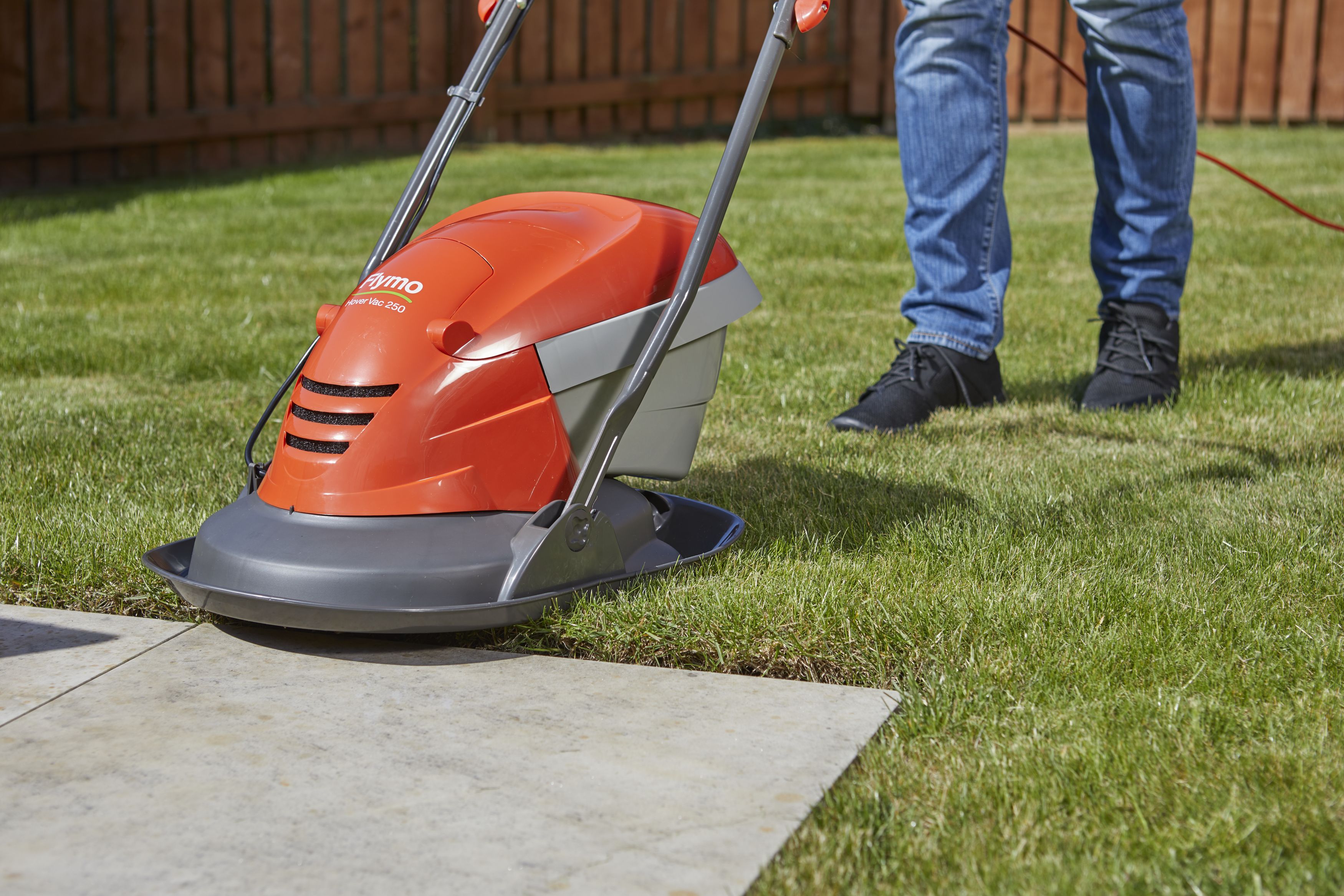 Flymo Hover Vac 250 Hover Collect Mower Brand New eBay