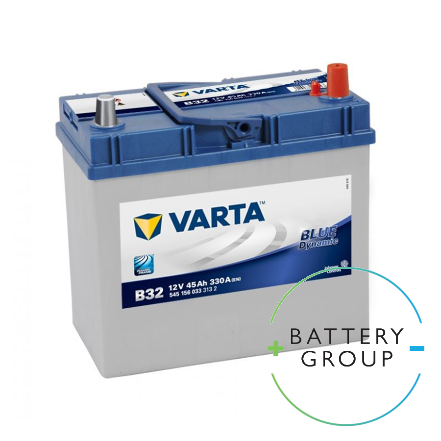 VARTA B32 Blue Dynamic Heavy Duty 048 Car Battery 12V 45Ah 044 / 053 4 Year  Wty